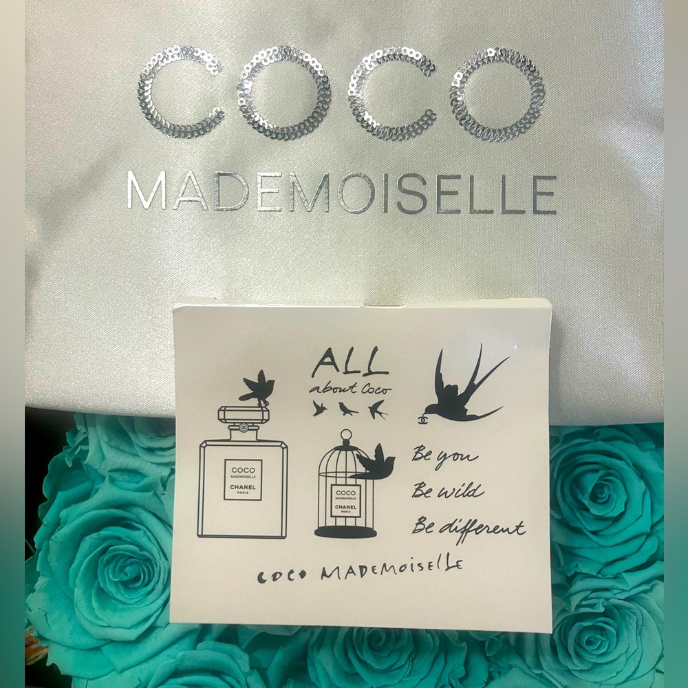 COCO Mademoiselle Temporary Tattoos 9 + E.D.P NIB